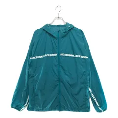 中古 メンズ ジャックバニー Jack Bunny!! フルジップアウター 6(LL) 青緑系 薄手 ダブルジップ
