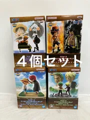 未開封 ワンピース ONE PIECE ワールドコレクタブルフィギュア ログストーリーズ 4種セット フィギュア LF1426 f099