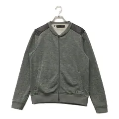 中古 メンズ アンダーアーマー UNDER ARMOUR ブルゾン LG グレー 裏起毛 シンプル