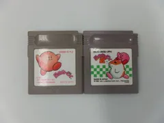 【TAKA68-06】◎ニンテンドー　『ゲームボーイソフト　星のカービィ(初代)＋星のカービィ2　2本セット』　まとめ売り　ソフトのみ　レトロゲー