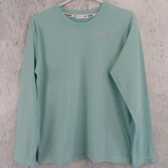 le coq sportif ロゴ刺繍入り長袖シャツ レディース ミントカラー Lサイズ 〇□