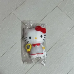 ハッピーセット テニス hello kitty(ハローキティ) マスコット キーホルダー