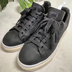 【良品】adidas/アディダス/STAN SMITH/スタン スミス/スニーカー/黒/ブラック/23.0cm