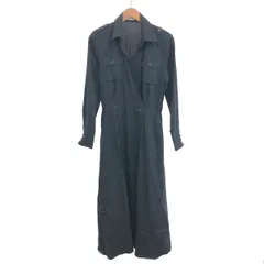 SPECCHIO スペッチオ ロングコート サイズ:40 シャツワンピース カシュクール 151-510   ブラック レディース / 240001181864のサムネイル