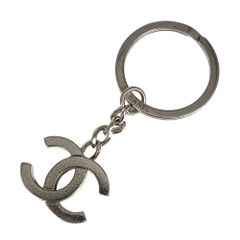 CHANEL シャネル 06C ココマーク キーリング キーホルダー シルバー