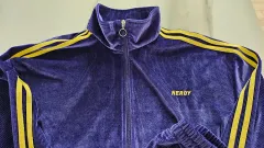 ノルディ ジャージ ノルディ コーデュロイ ツアーベルベット セットアップ L