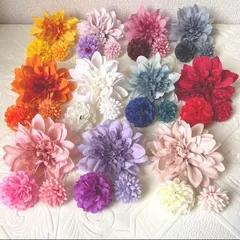 NO0106-11 造花 花材 パーツ 素材 ハンドメイド　フラワー　シルクフラワー　アートフラワー　ヘアアクセサリー　材料　アーティフィシャルフラワー　造花パーツ　フラワーパーツ