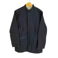 ブルーブルー BLUE BLUE ARIGATO PURE INDIGO 藍染 刺し子 スタンドカラー ジャケット メンズ JPN：2 のサムネイル