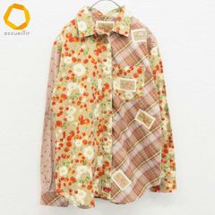 RE. アールイードット 完売モデル リバーシブルチェックシャツ 大きい