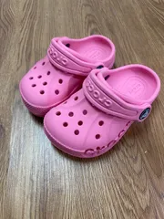 クロックス バヤ クロッグ　キッズ　ピンク C6