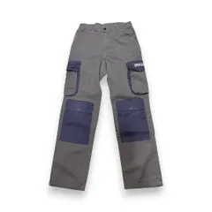 90s 00s SONORCO カーゴパンツ ギミック テック系 ワークパンツ 珍品 ダブルニー 極太 Y2K フェード サンフェード 襤褸 B-boy スケーター ストリートファッション ペインターパンツ 古着 vintage