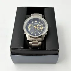 電波ソーラー　CASIOカシオリニエージ　クロノグラフ　メンズ　1613