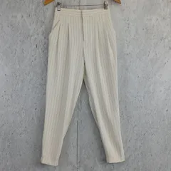 UNIQLO ドレープジョガーパンツ レディースボトムス ホワイト Sサイズ 〇□