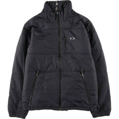 レディースL OAKLEY オークリー 中綿ジャケット ショートブルゾン 