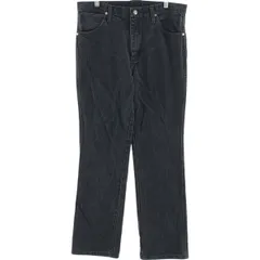 古着 90~00年代 ラングラー Wrangler ブラックデニム テーパードデニムパンツ メンズw34相当 ヴィンテージ/eaa417230