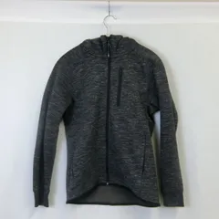 UNIQLO ユニクロ ドライストレッチスウェットパーカー(長袖) ダークグレー Sサイズ □□