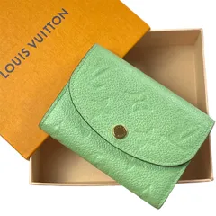 2796　LOUIS VUITTON ルイヴィトン　モノグラム アンプラント ポルトモネ ロザリ ヴェールポル　M81922