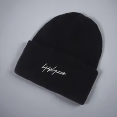 【新品】Y-3 LOGO ビーニー　Black