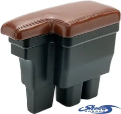 【M's】 JB64W ジムニー (2018.7-) Showa GARAGE レザー アームレスト ダークブラウン ショウワガレージ 社外 パーツ 部品 内装 新型 現行 カスタム インテリア JB64 64ジムニー センター I00168 (※要在庫確認)