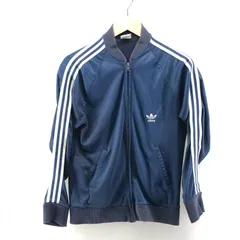 【中古】adidas 80s ATP トラックジャケット ネイビー size M ※状態考慮　アディダス[24]