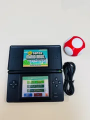 Nintendo DS Lite 本体 ブラック ジャンク ヒンジ破損