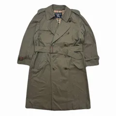 バーバリー トレンチコート メンズ Mサイズ ベージュ ブラウン 裏ノバチェック アーカイブ 80s ヴィンテージ 玉虫