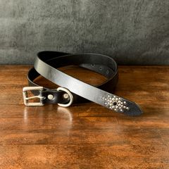 ウォレットチェーン スタッズキーリングセットブラス37cm - メルカリ