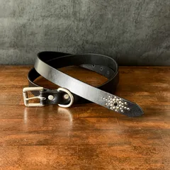 『オーダーページ』スタッズナローベルトクロスアクリル23mm