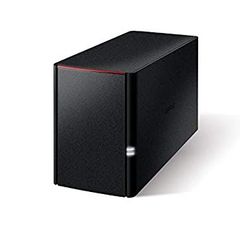 Used BUFFALO NAS Network Drive (LS220D0602N) 6TB, Compatible with PCs, Smartphones, and Tablets (RAID 1 Compatible Model for Data Protection)
