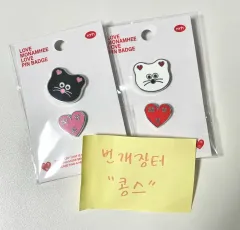 未開封 モナムヒ BLACKPINK(ブラックピンク・ブルピン)＋クリーム ピンバッジ まとめ