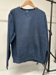 REEBOK Vガゼット スウェット ネイビー M US古着