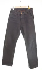 トロフィークロージング TROPHY CLOTHING 1605 Standard Dirt Denim デニムパンツ デニム ブラック 32 103MB-761のサムネイル