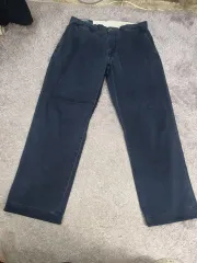 ポロ ラルフローレン コットン パンツ チノ パンツ ネイビー 34