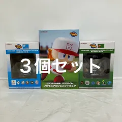 未開封 パワフルプロ野球 パワプロくん プライズアクションフィギュア パシフィック リーグ セントラル リーグ KONAMI フィギュア 3個セット LF1431 f101