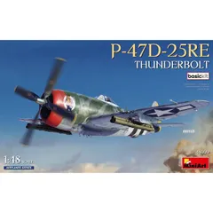 新品 ミニアート 1/48 WW.II アメリカ軍 P-47D-25REサンダーボルト ベーシックキット プラモデル MA48009 [佐川急便]