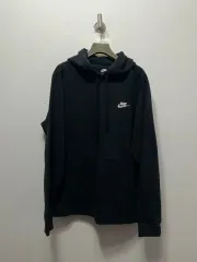 NIKE ブラック 起毛 フード Tシャツ L