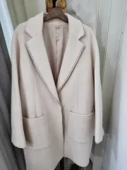 アイボリー色 レディース 冬 コート