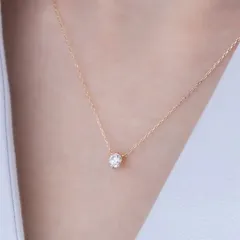 ♪3767 Canal ４℃ カナル４℃ 品番：151816123001 K10イエローゴールド ネックレス 未使用 保管品