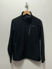 L アディダス ブラック フルジップアップ ジャケット