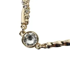 CHANEL B23B M11201 ココマーク ラインストーン ネックレス