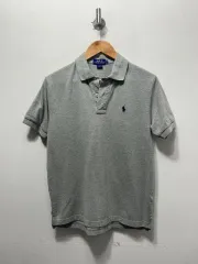 ポロラルフローレン 半袖 カラーTシャツ グレー M