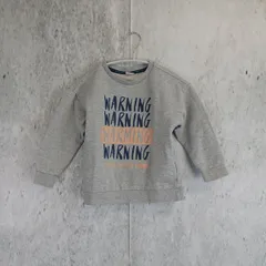 PUMA プーマ キッズ 男の子用 スウェット トレーナー トップス コットン スポーツウエア サイズ116cm グレー 〇□