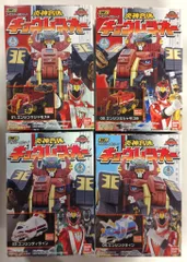 バンダイ ミニプラ 炎神戦隊ゴーオンジャー 炎神合体キョウレツオー 全4種セット