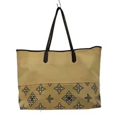 ラシット russet 総柄 切り替え PVC トート バッグ レディース 表記無 