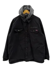 DICKIES (ディッキーズ) フード付き ワークジャケット 裏キルティング 中綿 XL 46-48 ブラック メンズ/078