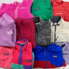 S492★ キッズ アウトドア まとめ11点セット 約80-約110cm アウター フリース