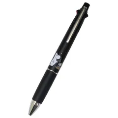 【メール便】ムーミン シャープペン＆黒赤青緑4色ボールペン ジェットストリーム 4＆1 0.5mm 星空の森 北欧 カミオジャパン 新学期準備文具 三菱鉛筆 リフィル交換可能 日本製 キャラクター グッズ 