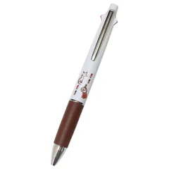 【メール便】ムーミン シャープペン＆黒赤青緑4色ボールペン ジェットストリーム 4＆1 0.5mm リトルミイ 楽しい毎日 北欧 カミオジャパン 新学期準備文具 三菱鉛筆 リフィル交換可能 日本製 キャラクター グッズ 