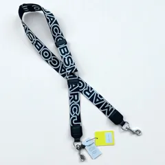 【新品】　マークジェイコブス　バッグ　ストラップ　Black×シルバー