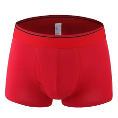 ボクサーパンツ メンズ 綿95% 前開き コットン ストレッチ 立体縫製 シンプル ベーシック 定番 無地 しっかりした生地 通気性 吸水性 蒸れにくい 男性 下着 2470